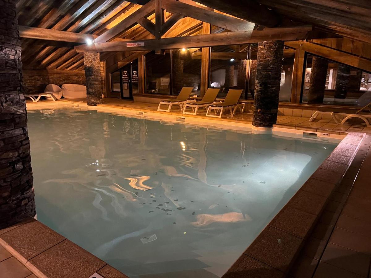 Appartement Ski Aux Pieds Dans Residence Premium Piscine, Sauna Hamam سان-مارتن-دي-بيفيل المظهر الخارجي الصورة