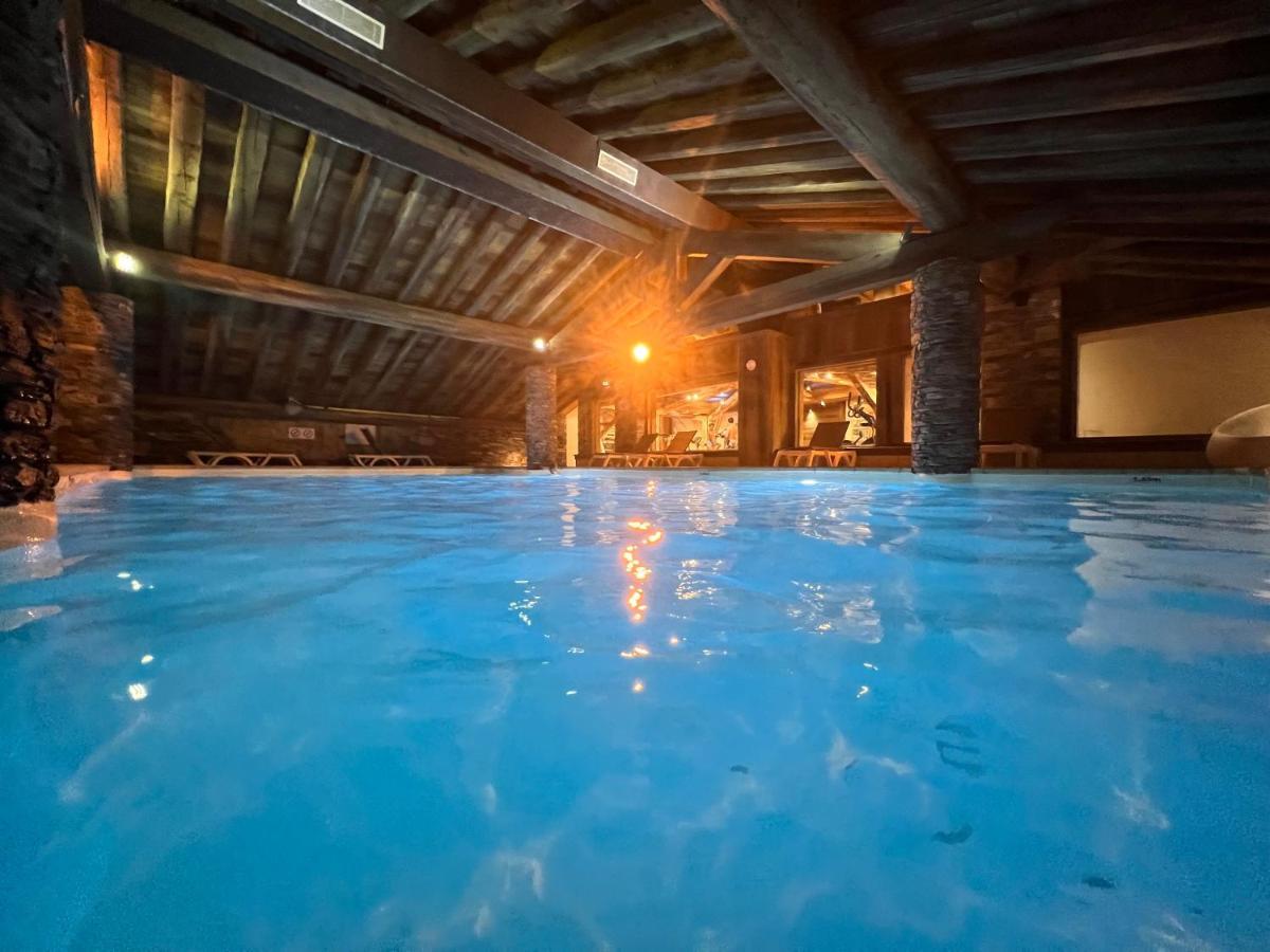 Appartement Ski Aux Pieds Dans Residence Premium Piscine, Sauna Hamam سان-مارتن-دي-بيفيل المظهر الخارجي الصورة